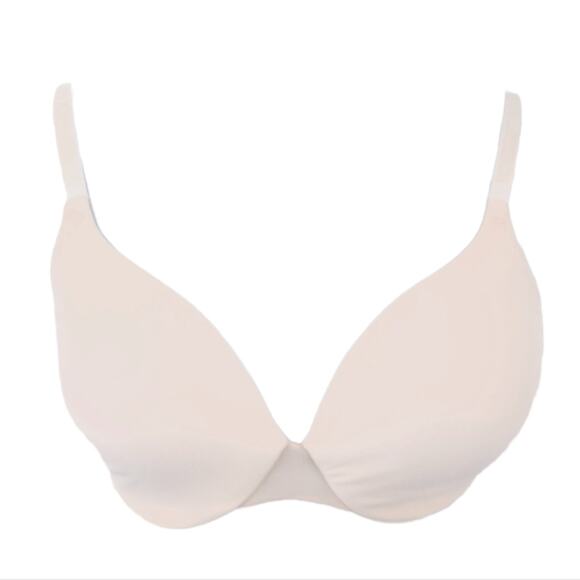 Bali Concealers Underwire Bra 34D Beige T-shirt Neutral Bra Excellent Condition - Picture 1 of 5